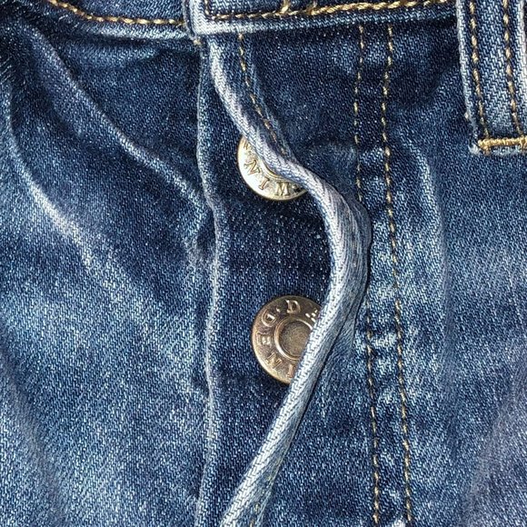 Daze Cropped Jeans Womens W26 Used Distressed - Picture 7 of 16